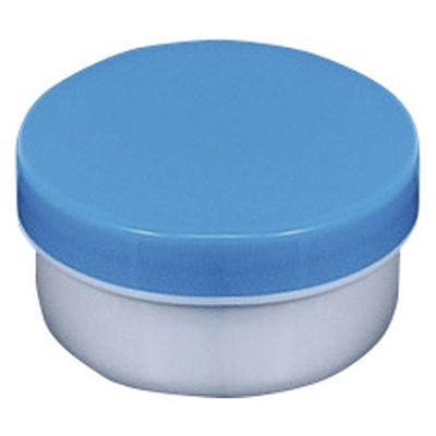 馬野化学容器 UG軟膏壷 24810203 蓋:青 3-54(35ML)100イリ 1箱(100入)（直送品）