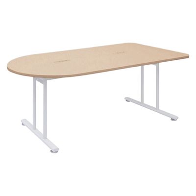 【軒先渡し】高田ベッド ナーステーブルEV(02)H90 25253611 ナチュラル TB-1577-02(90X240CM 1台（直送品）