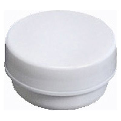 馬野化学容器 UG軟膏壷 24810200 蓋:白 3-51(6ML)100イリ 1箱(100入)（直送品）