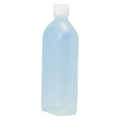 サンケミカル サンケミ 1型投薬瓶 300mL 凸凹目盛り 25282605 キャップ色：白 10006（300CC）50ホン 1箱（50入）（直送品）