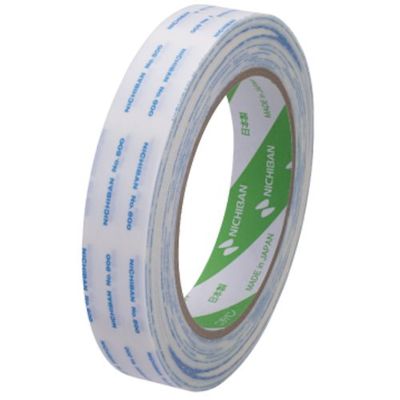 ニチバン 両面粘着テープNo.800ー20 20mmX20m 800-20 1セット(10巻) 121-8480（直送品）