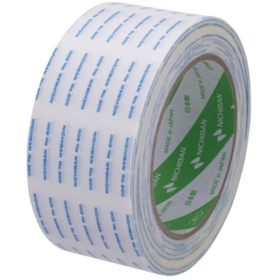 ニチバン 両面粘着テープNo.800ー50 50mmX20m 800-50 1セット(4巻) 121-7000（直送品）