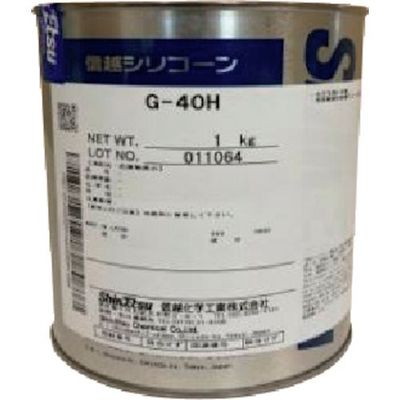 信越化学工業 信越 シリコーングリース 1kg H 硬目 G40H-1 1缶 814-8119（直送品）