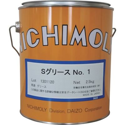 ダイゾー ニチモリ Sグリース 1号 2.5kg 2029425 1セット(6缶) 808-2213（直送品）