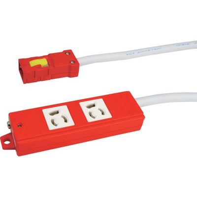 TERADA OAタップ2口 抜止 5m AHY255R 1本 455-7597（直送品）