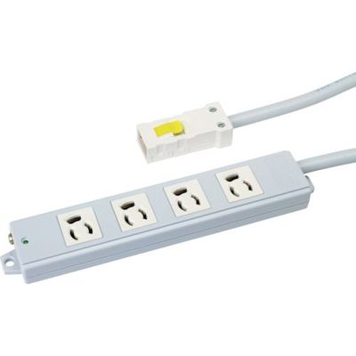 TERADA OAタップ4口 抜止 5m AHY455W 1本 455-7619（直送品）