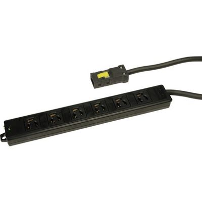 TERADA OAタップ6口 抜止 3m AHY653BK 1本 455-7610（直送品）