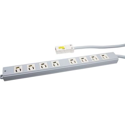 TERADA OAタップ8口 抜止 5m AHY855W 1個 455-7602（直送品）