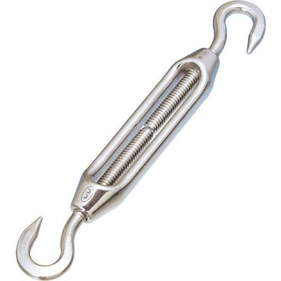 水本機械製作所 水本 ステンレス 枠式ターンバックル(フック&フック) 捻子径M4 TB-4HM 1個 858-0847（直送品）