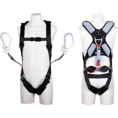 TSUYORON スマートハーネス ツインコルトリトラ Mサイズ THSM510-2CR93SV-OT-BLK-M2R23BX 1本（直送品）