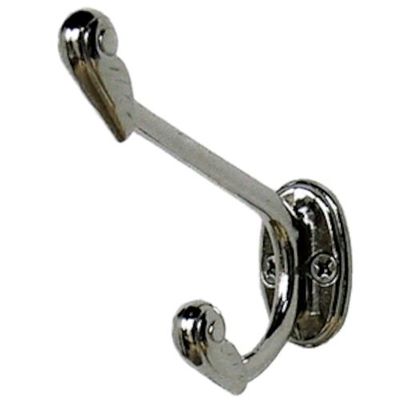 ニッサチェイン 110小ニッケル菊葉帽子掛(60個入) HG110S-NI 1箱(60個) 545-1413（直送品）