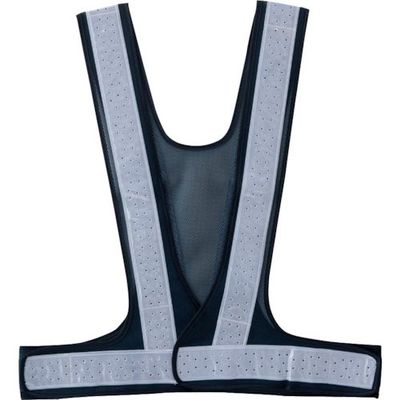 岡潮 夏用穴あきサマーベスト 紺×白 OK5121 1着 452-3963（直送品）