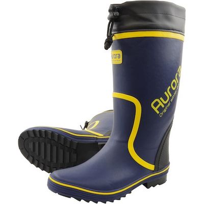 喜多 防寒ウレタンゴム長靴 カバー付 KR790U ネイビー 28.0 KR790U-NV-28.0 1足 462-1064（直送品）