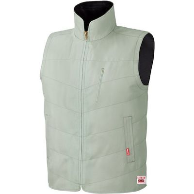 アリオカ Max Dyna 防炎防寒ベスト MD12300-LL-EG 1着 540-4695（直送品）