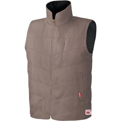 アリオカ Max Dyna 防炎防寒ベスト MD12300-6L-GR 1着 540-4707（直送品）