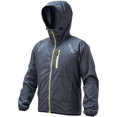 喜多 耐久撥水ストレッチウインドブレーカー クレイチャコール LL NO3050-GRY-LL 1着 527-5677（直送品）