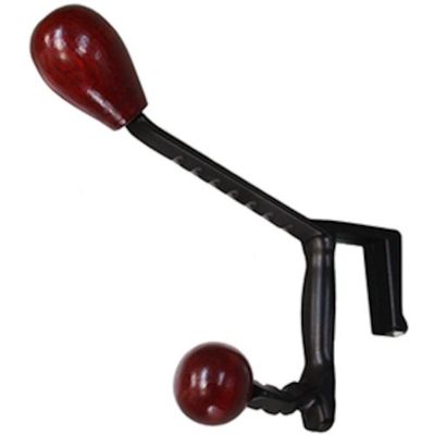 ニッサチェイン 960木ノ葉長押帽子掛 黒(30個入) HG960 1箱(30個) 529-8223（直送品）