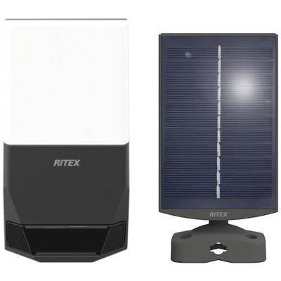 ムサシ 3W 1灯 ソーラー式 無線連動センサーライト(送受信型) W-630 1台 521-7417（直送品）