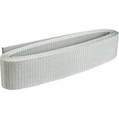 ユタカメイク ベルト ポリプロピレン(PP)平ベルトt1.2×38mm×3m グレー APE-115 1個(3m) 474-4321（直送品）