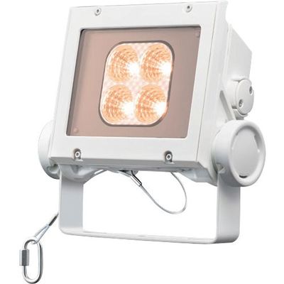 岩崎電気 岩崎 LED投光器(20クラス、中角タイプ、電球色タイプ) ECF2040M/LSAN8/W 1台 535-7928（直送品）