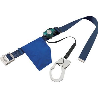 サンコー タイタン RICOROーNライト ロック装置付巻取器式胴ベルト ネイビー RA507N-NB 1本 424-6211（直送品）