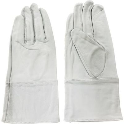 南村製作所 ラッキーワーカー 溶接用革手袋 牛革クレスト中長 11 フリー 1セット(10双) 506-0221（直送品）