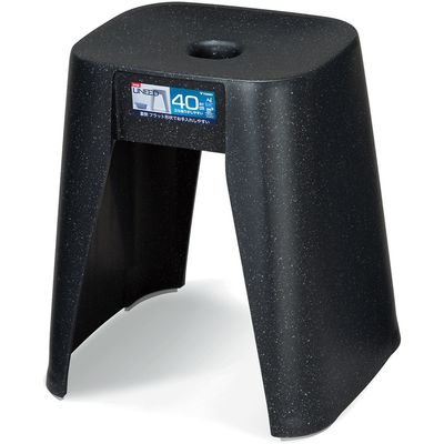 新輝合成 TONBO ユニード バスチェアB40 ブラックストーン 07784 1個 521-2889（直送品）