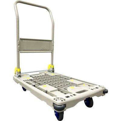 プロモート PROMOTE 樹脂製運搬車 樹脂製折り畳み式運搬台車 コンビニエントボギー PM200CB 1台 538-5475（直送品）