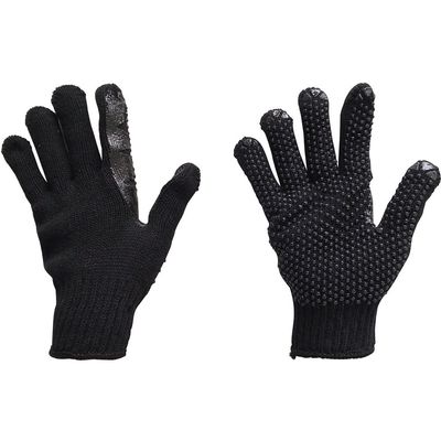 丸和ケミカル 指股完全補強手袋(黒) 1414-BK 1セット(10双) 569-2499（直送品）