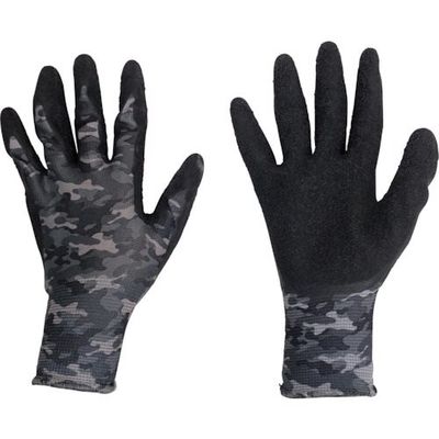 丸和ケミカル 天然ゴム背抜き手袋(迷彩柄) 757 1セット(10双) 569-2497（直送品）