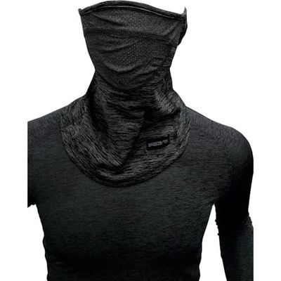 アズ BREEZE/TEX 防風ネックゲイター 杢グレー 91208706 1枚 567-5832（直送品）