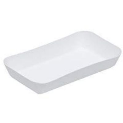 サンナップ 試食皿 角小 100枚入り TST-KS 1セット(4000枚:100枚×40パック) 558-6320（直送品）