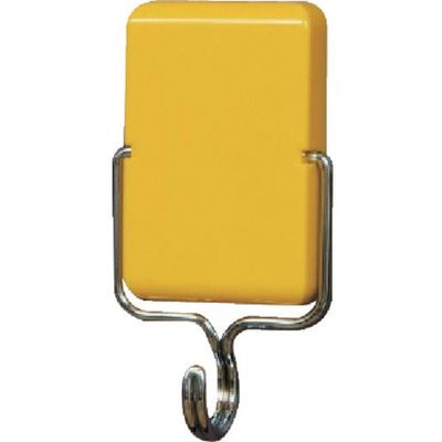 西敬 マグネットフック黄色 MF-2Y 1セット(10個) 573-8281（直送品）