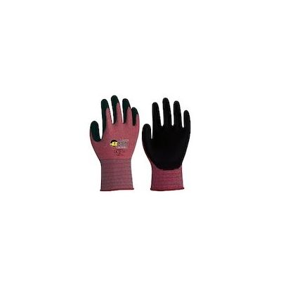 ハンボ BESTGRIP ブレステック・ゼロ レッド LL NJ888-RD-1P-LL 1セット(10双) 563-1950（直送品）