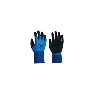 ハンボ BESTGRIP アクアガード ブルー LL LKX301-BL-1P-LL 1セット(10双) 562-5460（直送品）