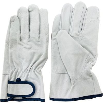 南村製作所 ラッキーワーカー 豚革スエードマジック 870 M 白 870-M 1セット(10双) 495-3868（直送品）