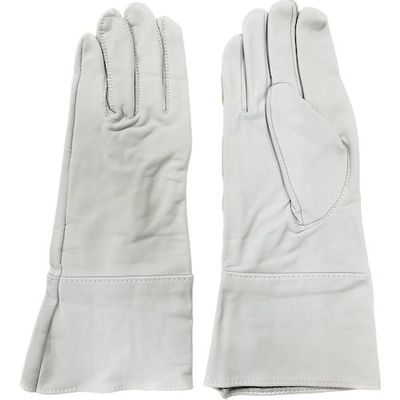 南村製作所 ラッキーワーカー 溶接用革手袋 牛革クレストロング 111 フリー 1セット(10双) 506-0225（直送品）