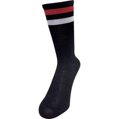 アトム サラスキン先丸ソックスS 黒 5550-1 S BK 1セット(5足) 544-3594（直送品）