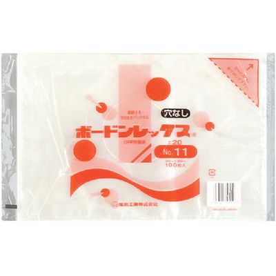 福助工業 福助 ボードンレックス#20NO.11 4穴 100枚入 0849936 1セット(5000枚:100枚×50袋)（直送品）