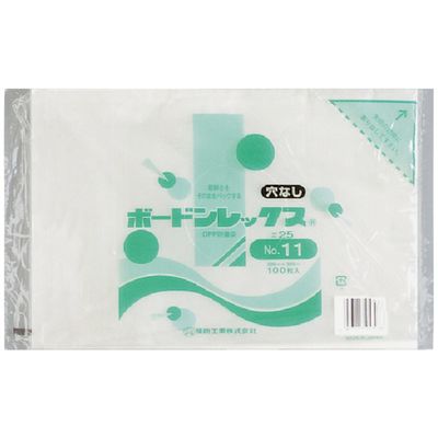 福助工業 福助 ボードンレックス#25NO.11 穴なし 100枚入 0451381 1セット(5000枚:100枚×50袋)（直送品）