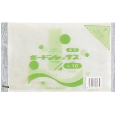 福助工業 福助 ボードンレックス#25NO.10 4穴 100枚入 0450596 1セット(6000枚:100枚×60袋)（直送品）