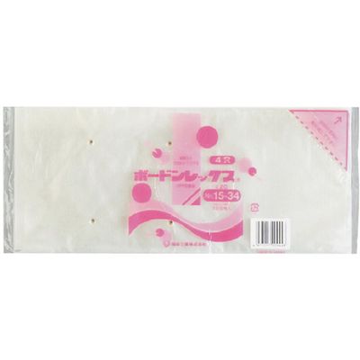 福助工業 福助 ボードンレックス#20NO.15ー34 4穴 100枚入 0451746 1セット(6000枚:100枚×60袋)（直送品）