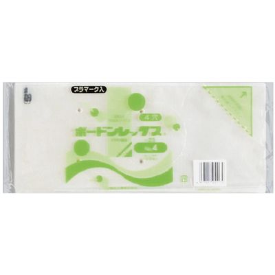 福助工業 福助 ボードンレックス#25NO.4 4穴プラ 100枚入 0454486 1セット(8000枚:100枚×80袋)（直送品）