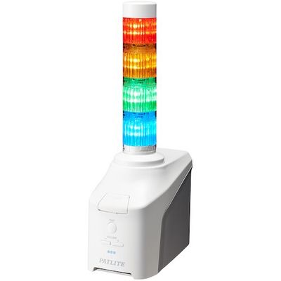 パトライト ネットワーク制御信号灯 NHBシリーズ NHB φ40 NHB4-4-RYGB 1台 493-7218（直送品）