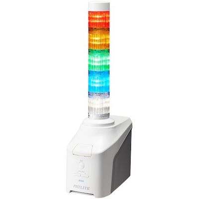 パトライト ネットワーク制御信号灯 NHBシリーズ NHB φ40 NHB4-5-RYGBC 1台 493-7222（直送品）