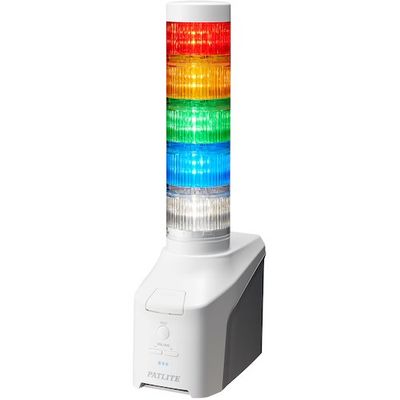 パトライト ネットワーク制御信号灯 NHBシリーズ NHB φ60 NHB6-5-RYGBC 1台 493-7229（直送品）