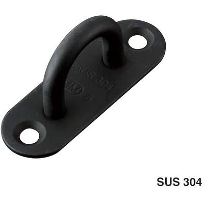 ふじわら ブラックパッドアイ(黒ツヤ消しセラミックコート) 5mm PD-5B 1個 524-2713（直送品）