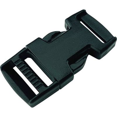 ユタカメイク 平ベルト金具 サイドリリースバックル 角型 20mm幅用 (1個入り) JNA-220 1個 474-4393（直送品）