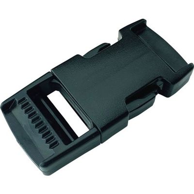 ユタカメイク 平ベルト金具 サイドリリースバックル 角型 25mm幅用 (1個入り) JNA-225 1個 474-4371（直送品）