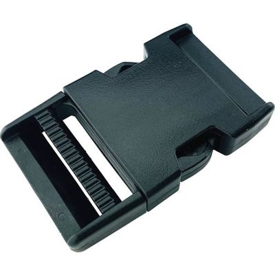 ユタカメイク 平ベルト金具 サイドリリースバックル 角型 38mm幅用 (1個入り) JNA-238 1個 460-0227（直送品）